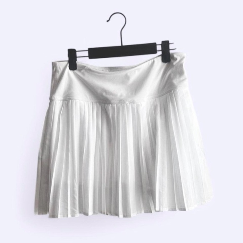 Fabletics White Skater Skirt